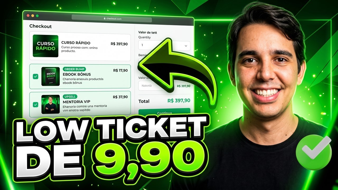 (Fiz R$ 298.550,30) Como vender um Low Ticket com Checkout Limpo que Converte público frio