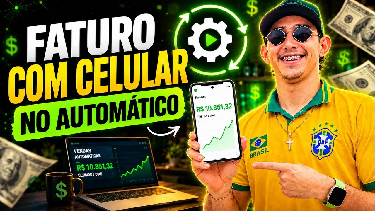 Fiz R$10.000 No Automático: Trabalhando No Digital! (Minha Rotina Revelada)
