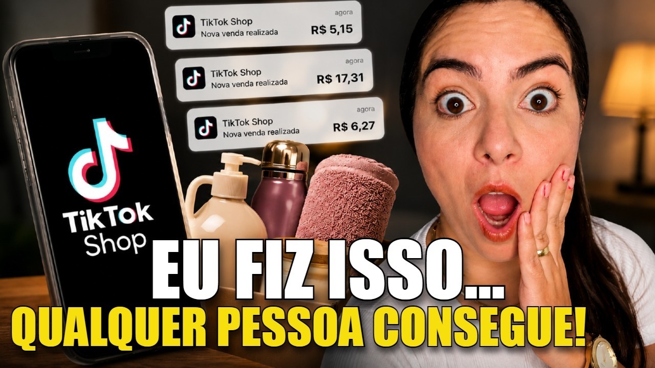Foi Assim Que Eu Comecei No TikTok Shop Sem Investir Nada!