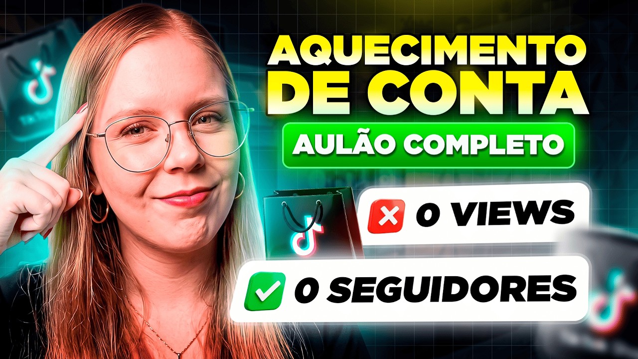 GUIA COMPLETO: COMO AQUECER uma CONTA DO TIKTOK SHOP em 24 Horas