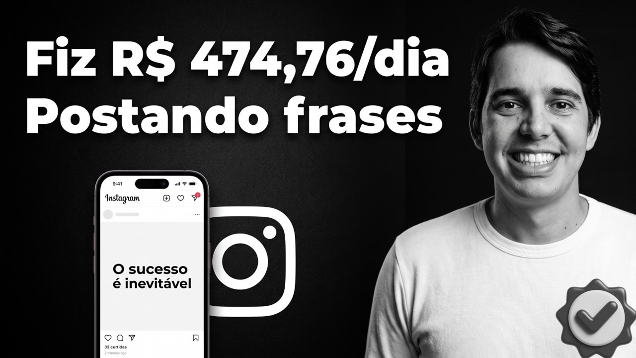 Ganhar Dinheiro Online postando frases (Sem Aparecer) Aula 01 de 03