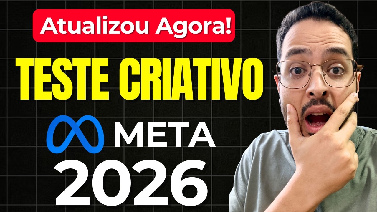 Isso Muda Tudo! Novo Teste de Criativo Facebook Ads