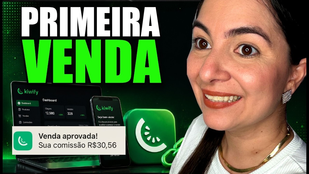Kiwify Afiliados 2026: Do Zero à Primeira Venda (Guia Completo)