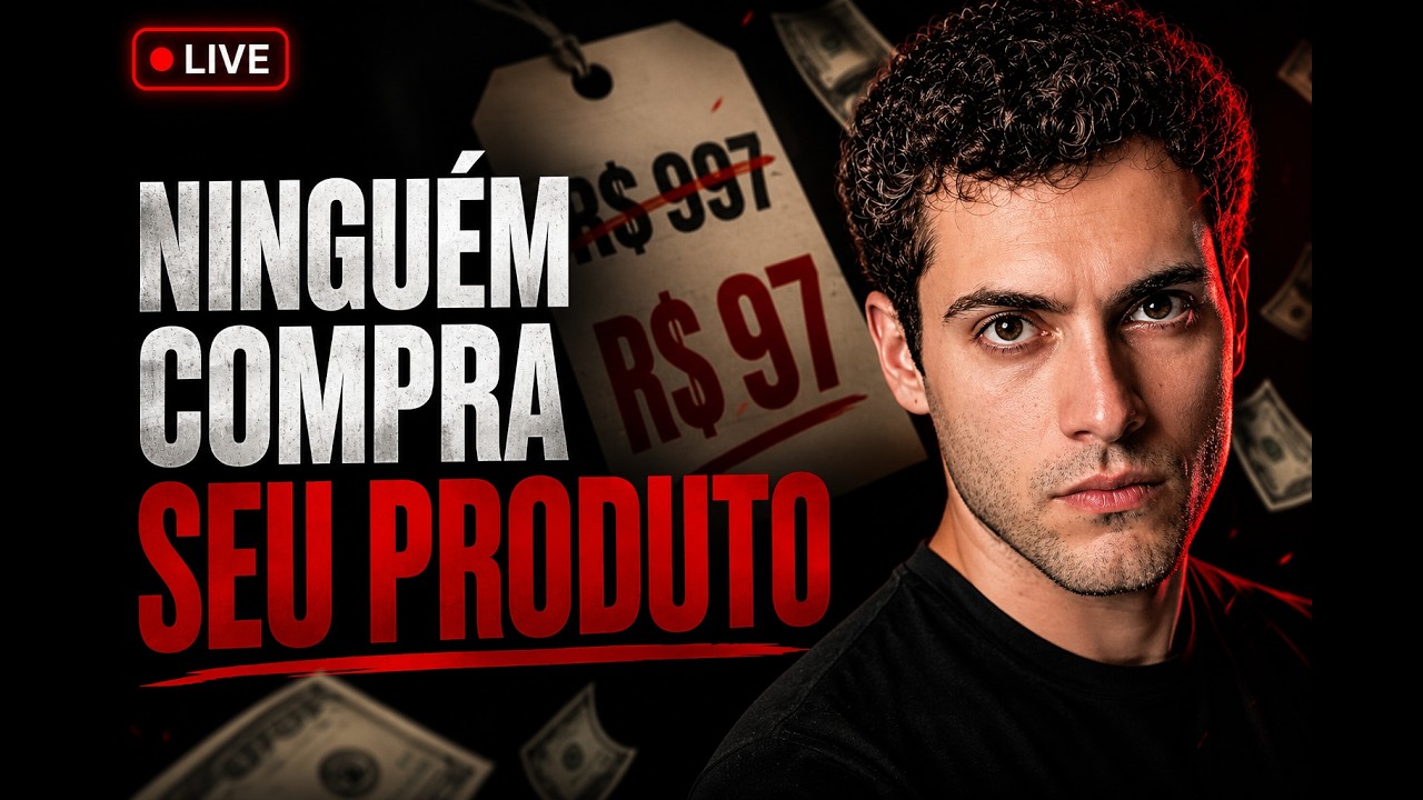 Live 7 – 3 Passos para cobrar mais pelo seu produto e seus clientes te pagarem sorrindo!