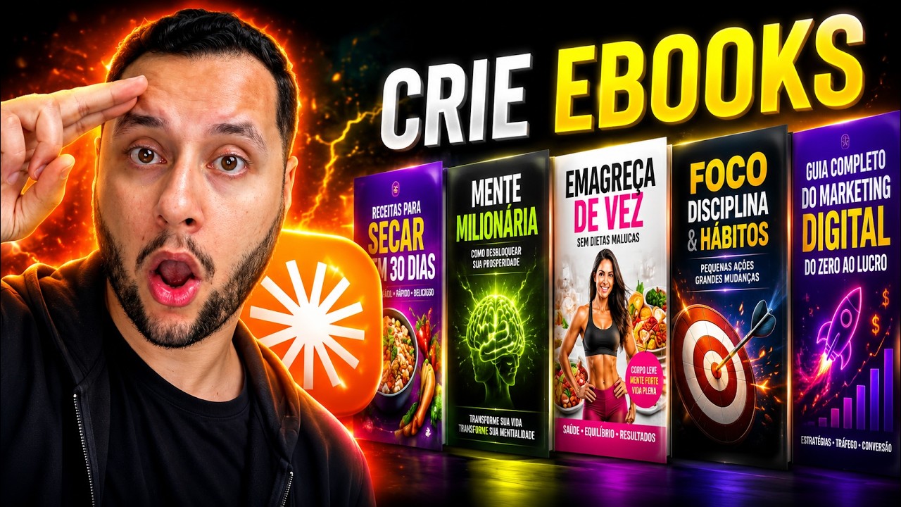 MANDEI O CLAUDE CRIAR UM EBOOK PROFISIONAL E COMPLETO! (Ebook que faz $11,90 por dia)