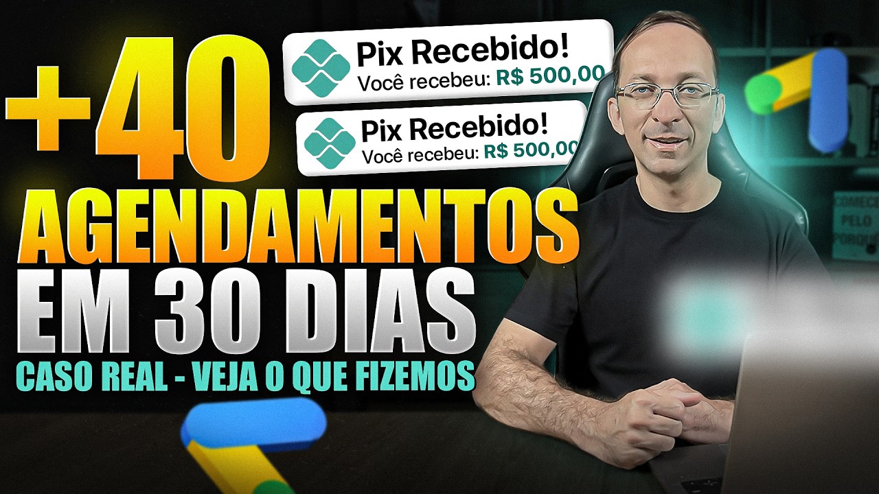 Meu cliente conseguiu 40+ agendamentos em 30 dias com R$ 800 no Google Ads, veja o que fizemos