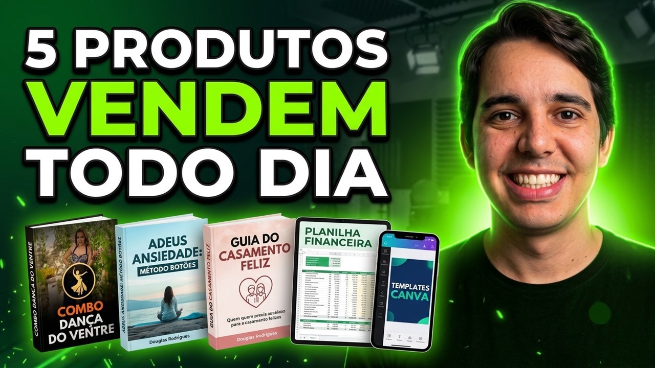 Mostrei 5 Produtos Low Ticket que VENDEM TODOS OS DIAS (Ofertas ocultas da biblioteca de anúncios)