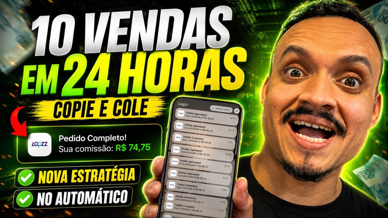 NOVA ESTRATÉGIA PARA VENDER NO AUTOMÁTICO – Aula Gratuita (Dinheiro online)