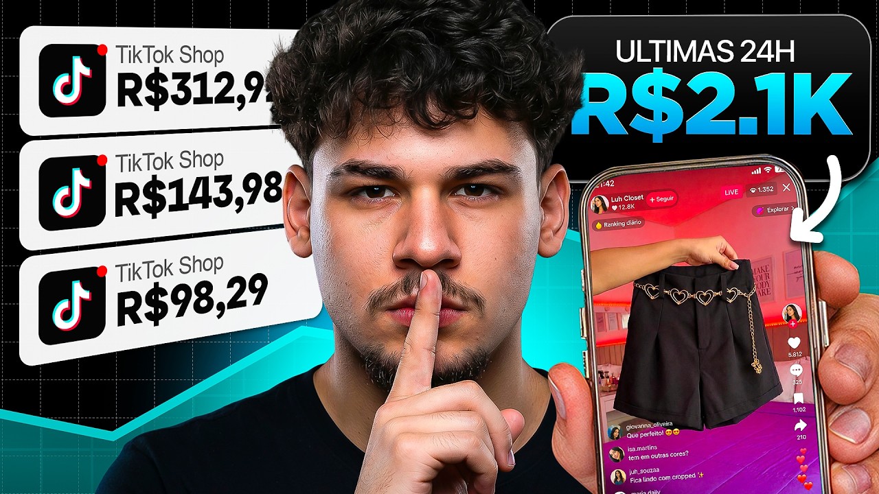 Nova Forma de Criar Vídeos POV pro TikTok Shop (com 2 Cliques!)