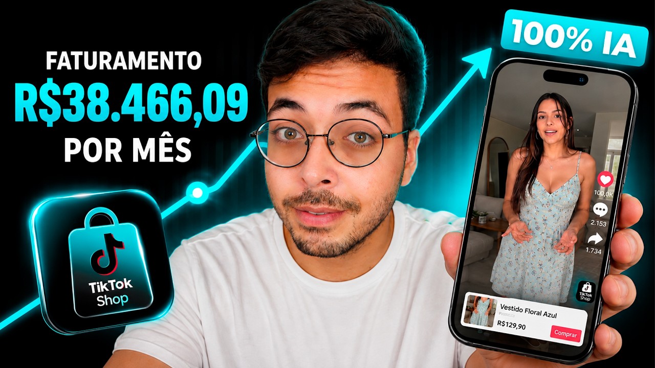 Novo formato pra TIKTOK SHOP vendendo muito (e quase ninguém usando)
