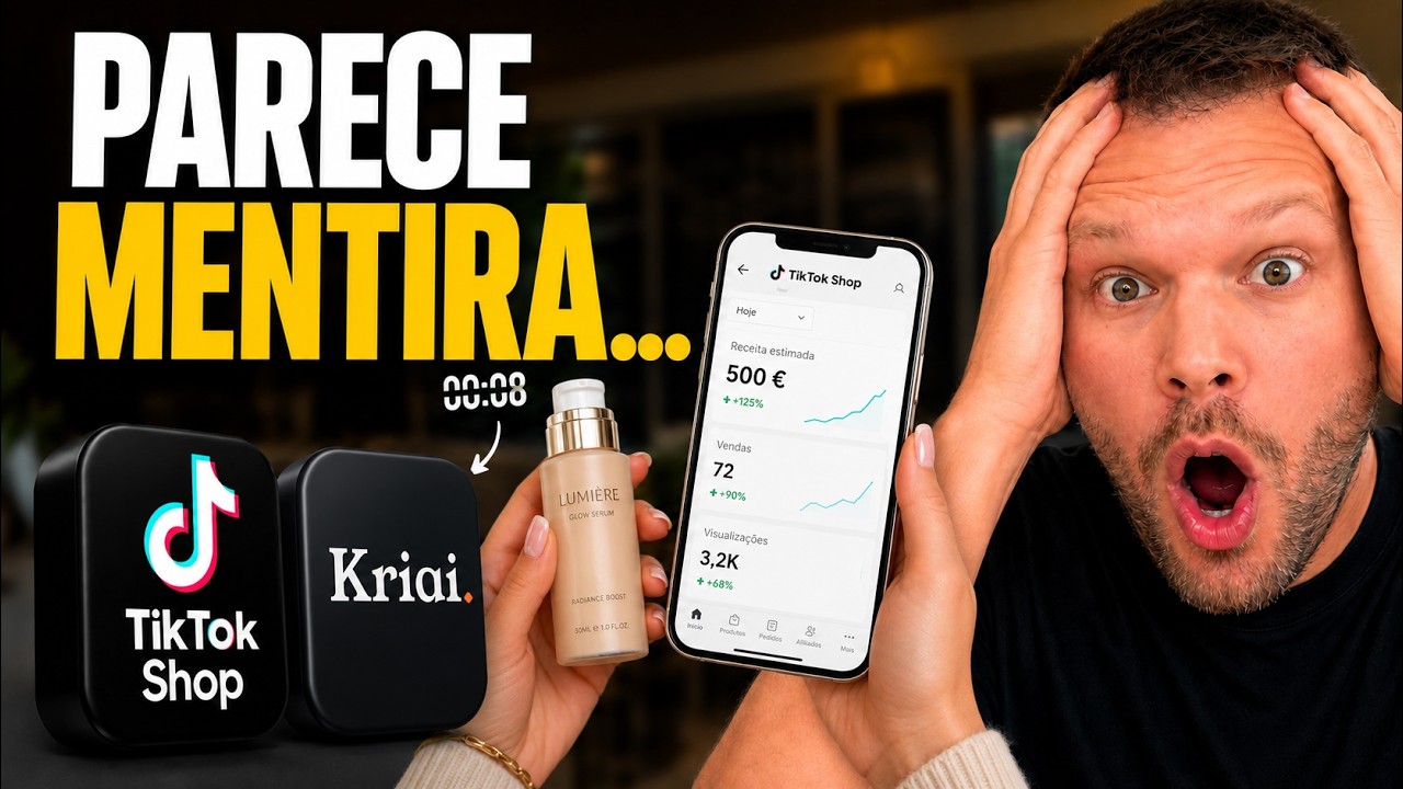 O Formato POV de Quem Faz 500€ em 24H no TikTok Shop