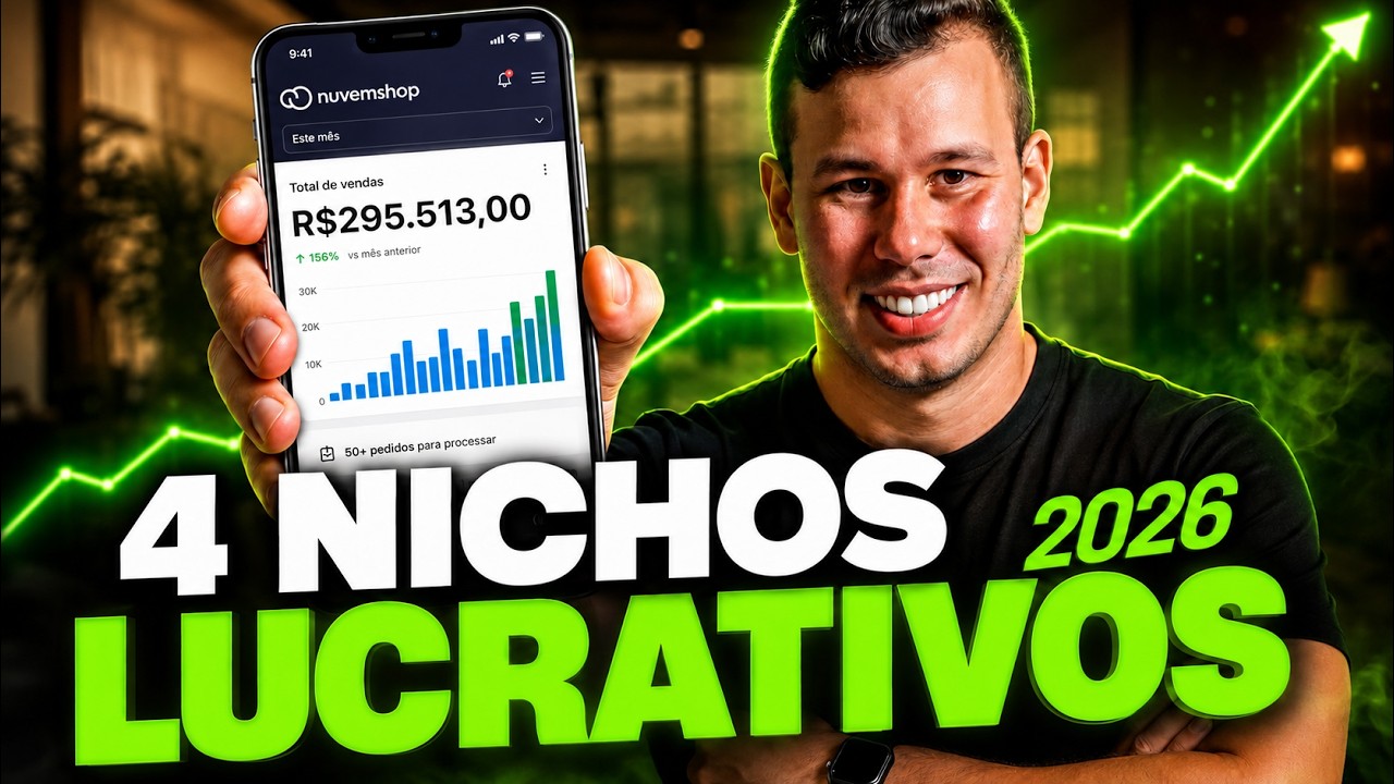 OS 4 NICHOS QUE VÃO EXPLODIR NO DROPSHIPPING EM 2026