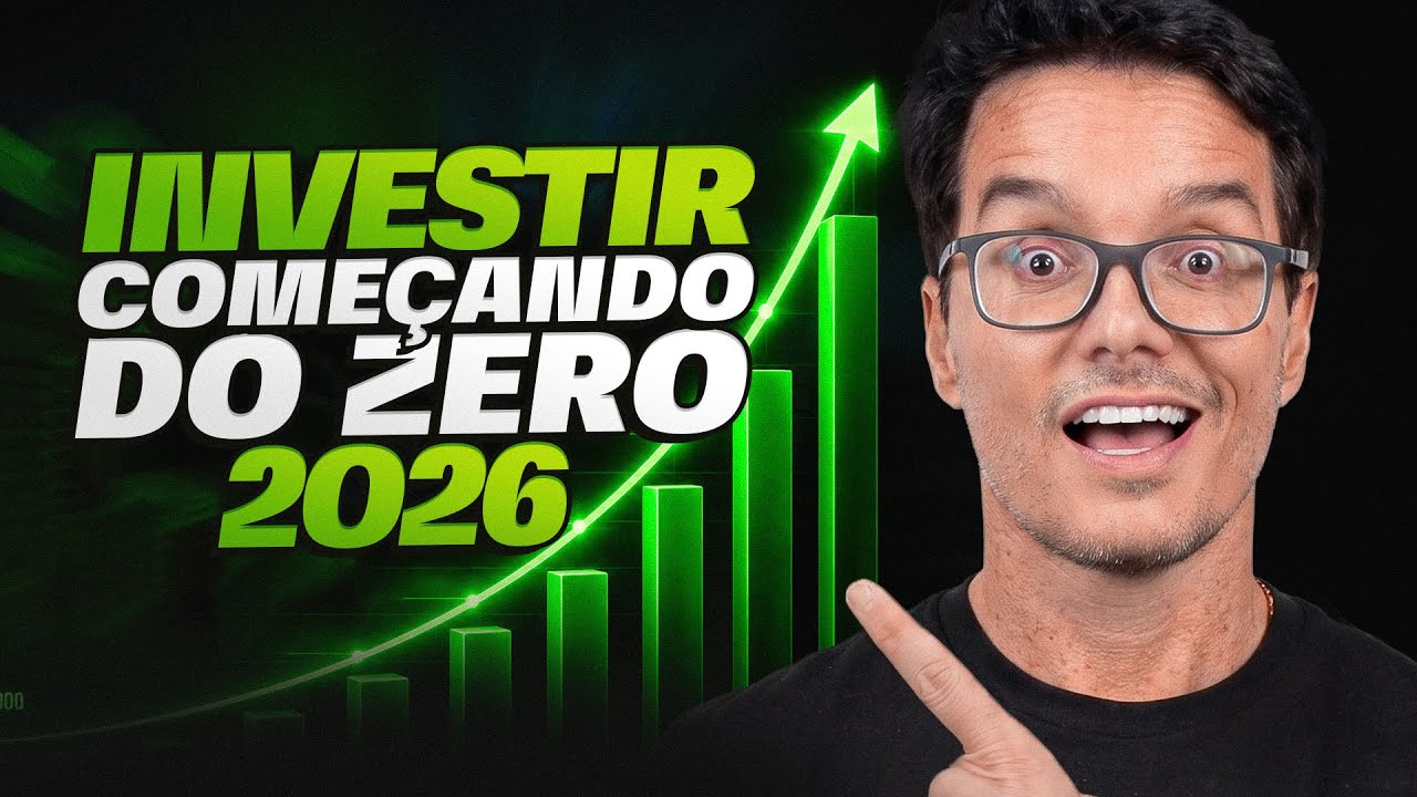 OS 5 MELHORES INVESTIMENTOS PARA QUEM QUER COMEÇAR DO ZERO EM 2026