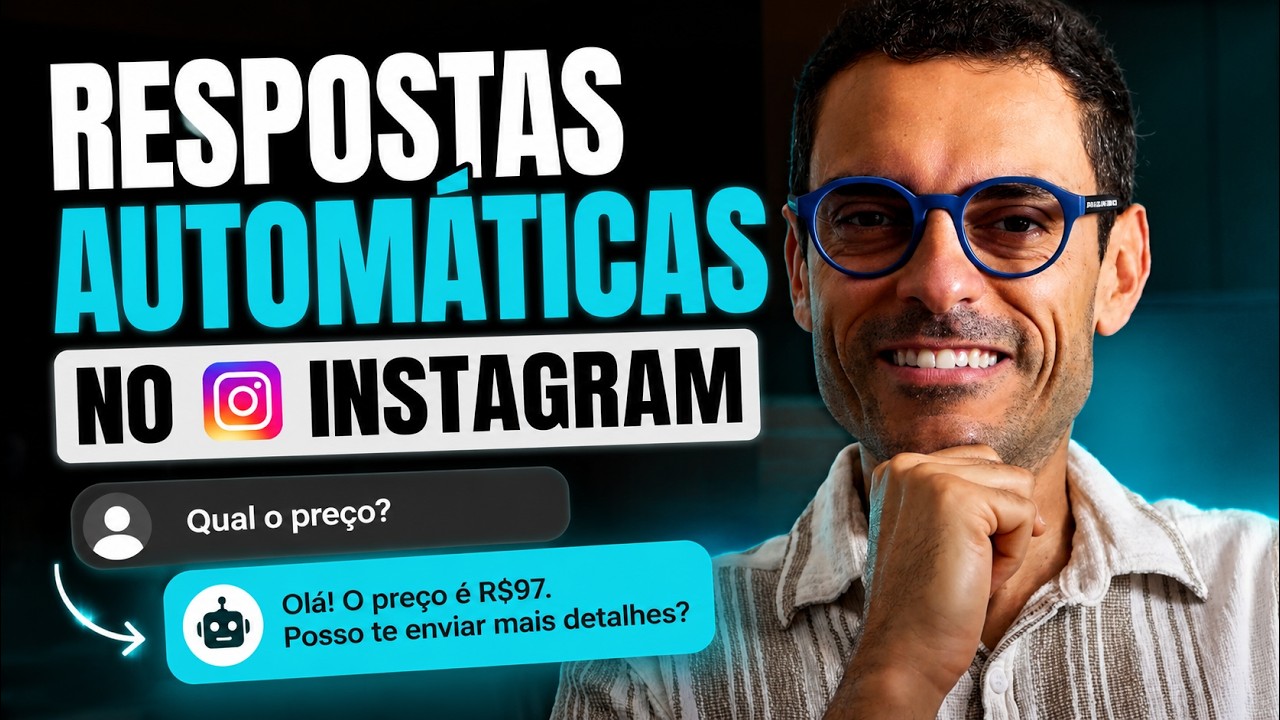 RESPOSTA AUTOMÁTICA com no Instagram (2026)