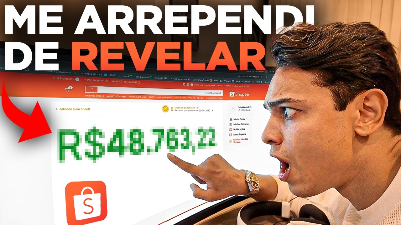 REVELEI OS PRODUTOS QUE EU MAIS VENDI NA SHOPEE EM 2026 (MOSTREI TUDO)