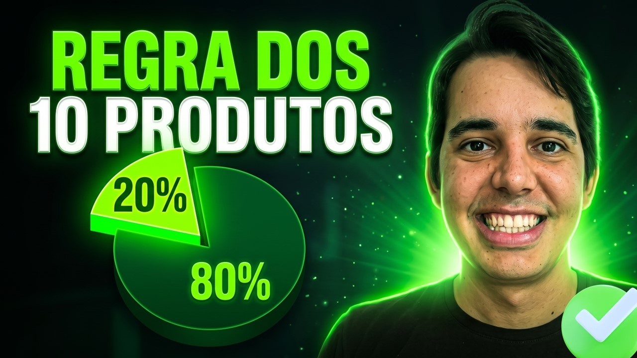Revelei a REGRA dos 10 PRODUTOS para fazer 100 mil reais