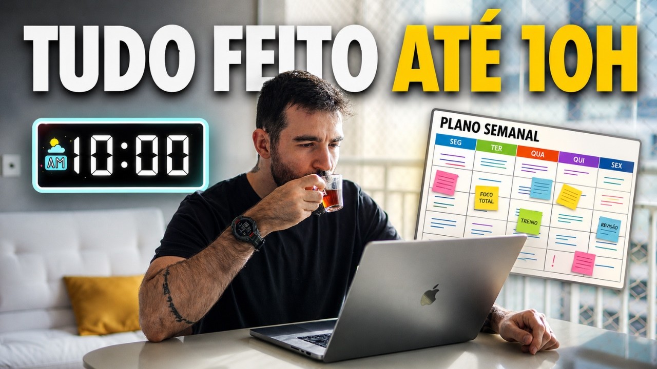 Sinceramente, eu imploro para você administrar seu tempo