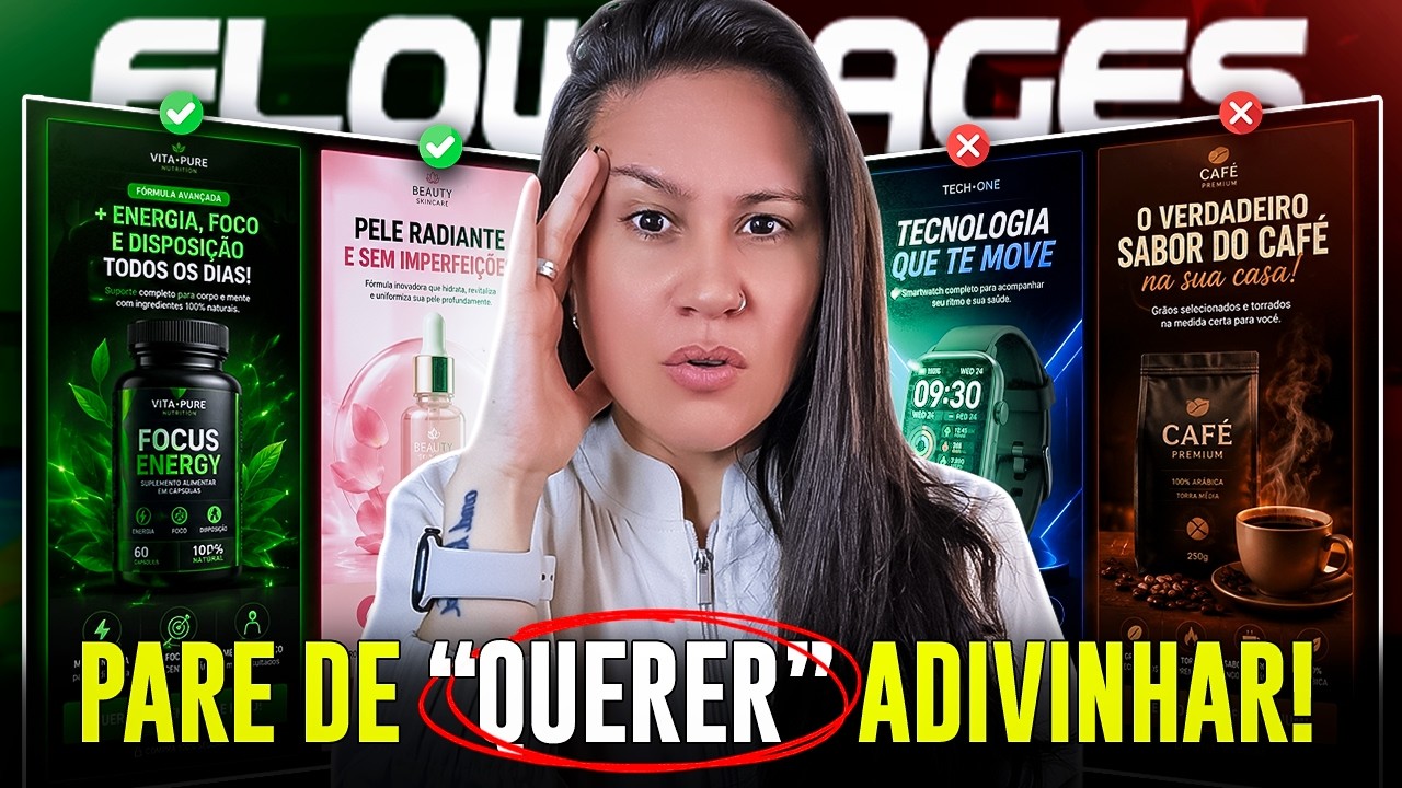 Sua Presell Está Errada Para Esse Produto Veja Qual Usar E Quando Usar FLOWPAGES PRESELL COM IA