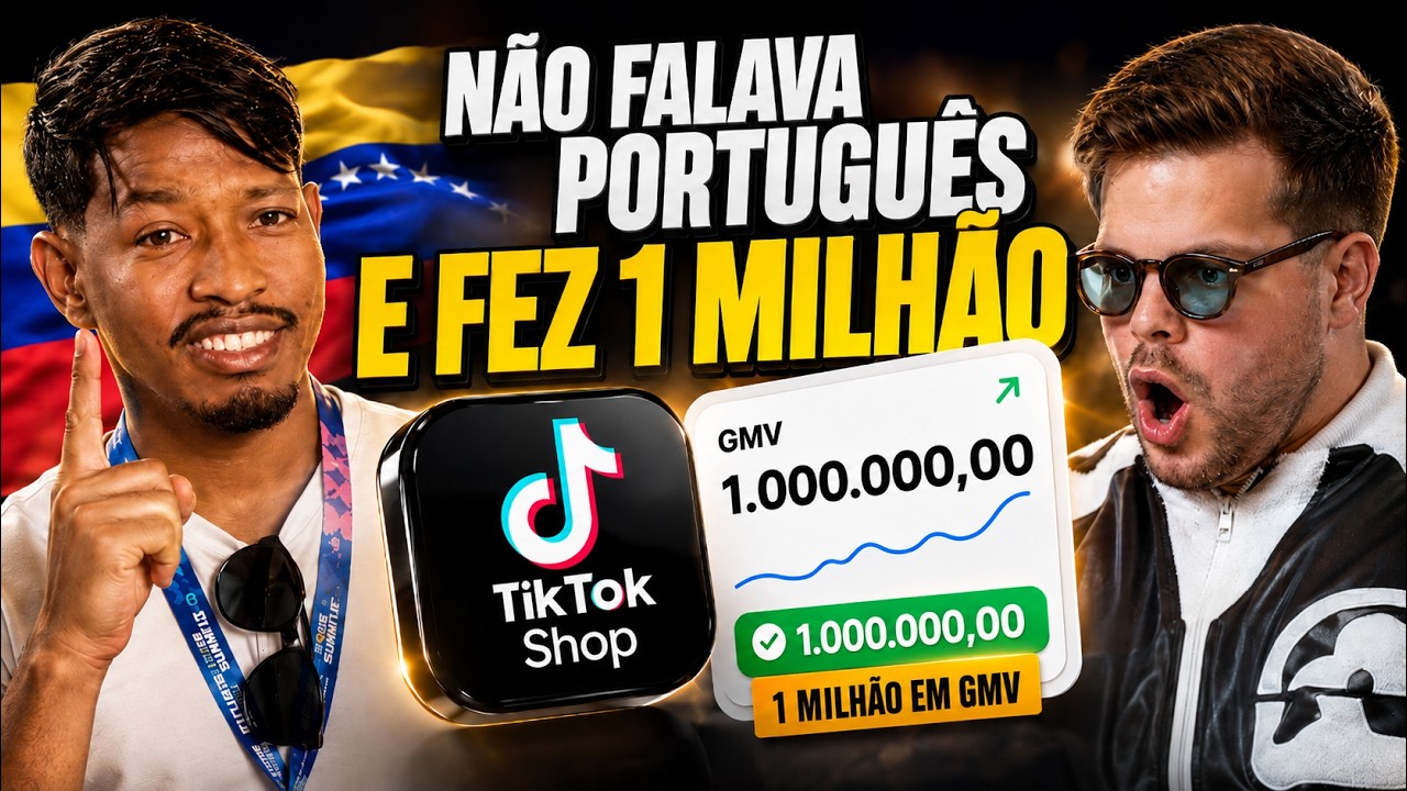 TIKTOK SHOP: Ele Saiu do Zero e Fez 1 Milhão com IA (Copie e Cole)