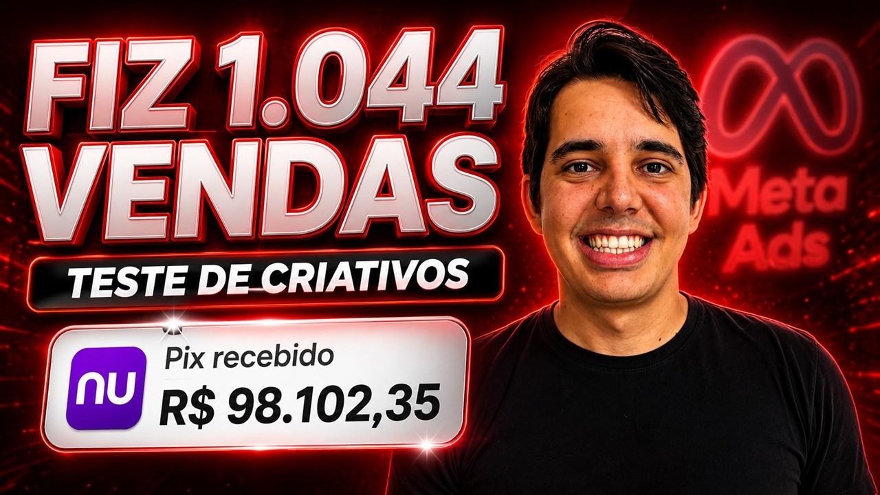 Teste de Criativos Facebook Ads (Atualizado Andrômeda 01 de 03)