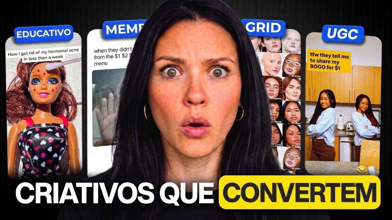 Testei 100 anúncios. Esses são os 3 hooks que MAIS convertem AGORA
