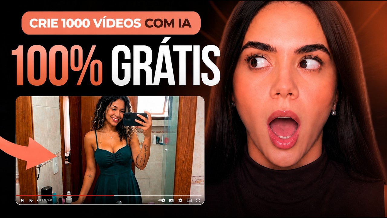 USEI ESSA IA GRATUITA DE VÍDEOS E FIZ R$7.398,90 EM 4 DIAS NO TIKTOK SHOP (APENAS ME COPIE)