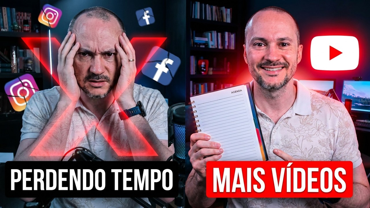 Você está PERDENDO tempo com YouTube? Vou te ajudar a resolver!