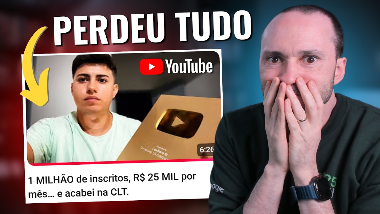 Você vai PERDER TUDO no YouTube se não fizer isso AGORA