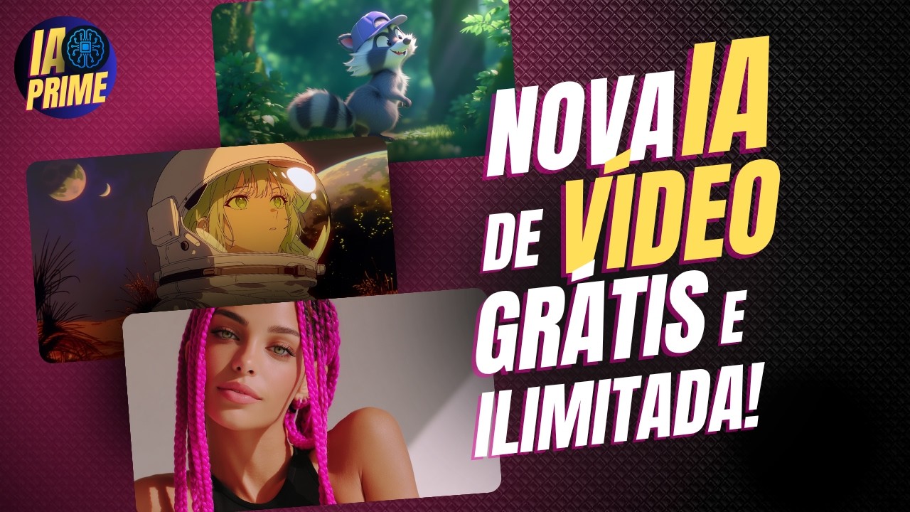 🚨 ALERTA! NOVA IA DE VÍDEO GRÁTIS E ILMITADA! APROVEITE!