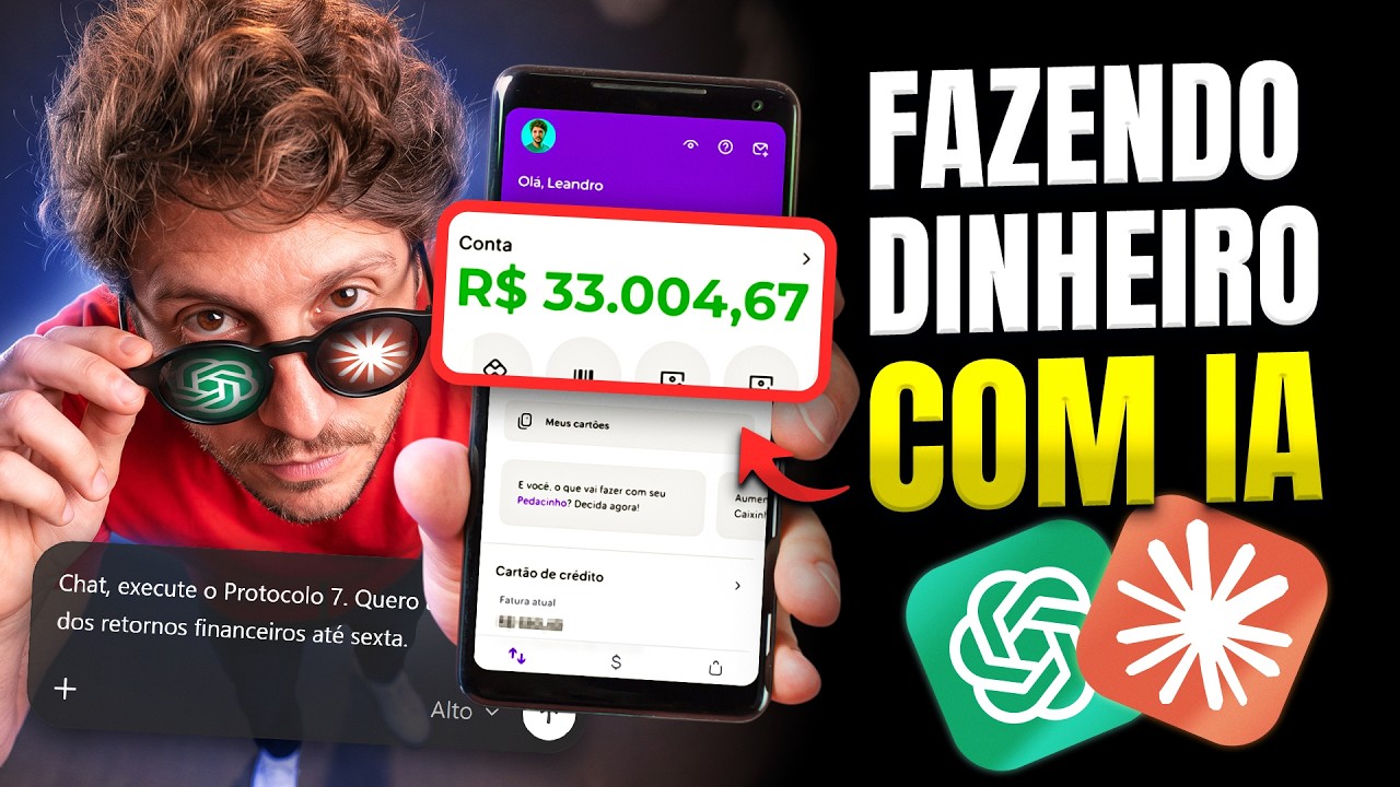 4 MANEIRAS de GANHAR dinheiro com IA