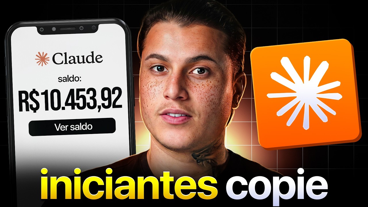 5 FORMAS DE FAZER R$10.000 USANDO A CLAUDE + CAKTO (Para Iniciantes)