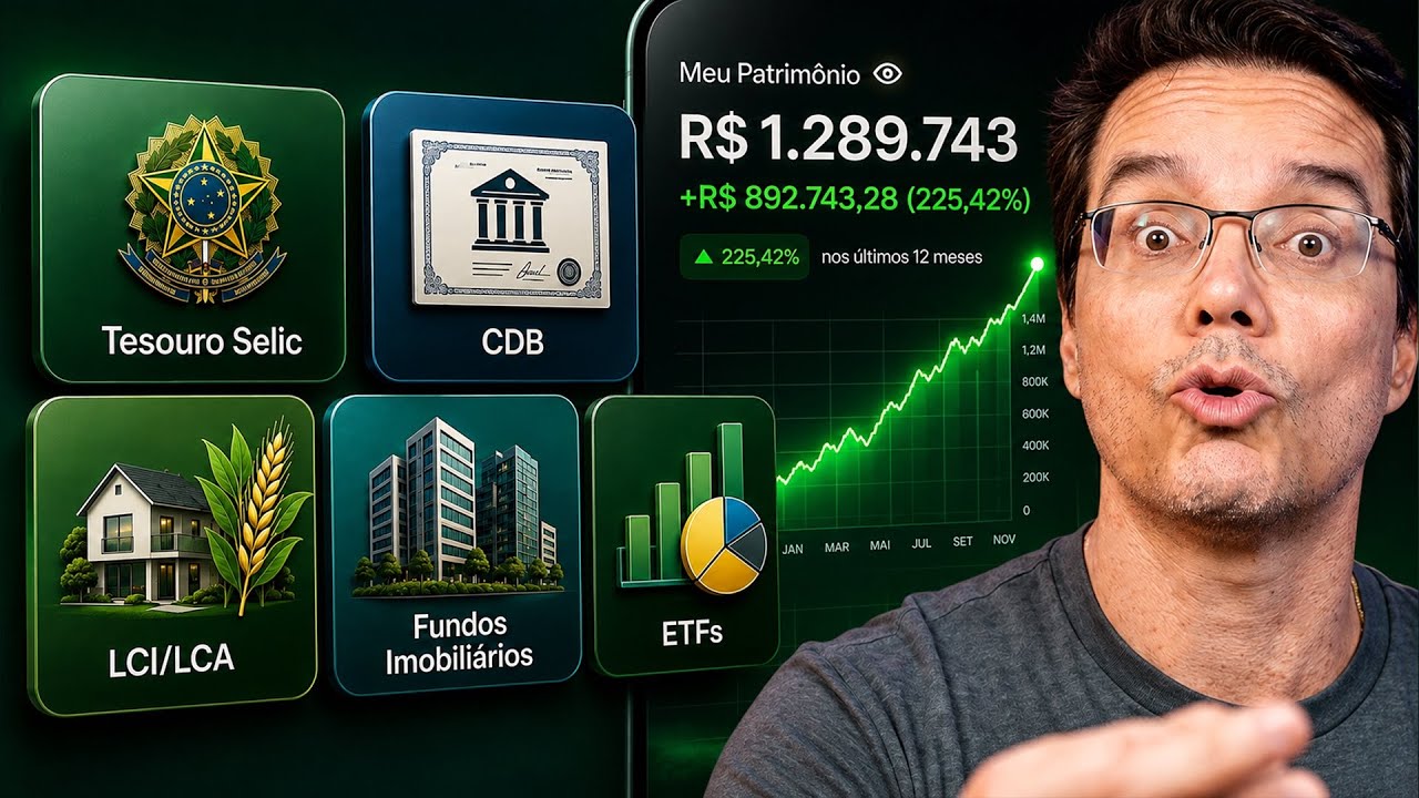 5 INVESTIMENTOS PARA QUEM VAI COMEÇAR DO ZERO EM 2026