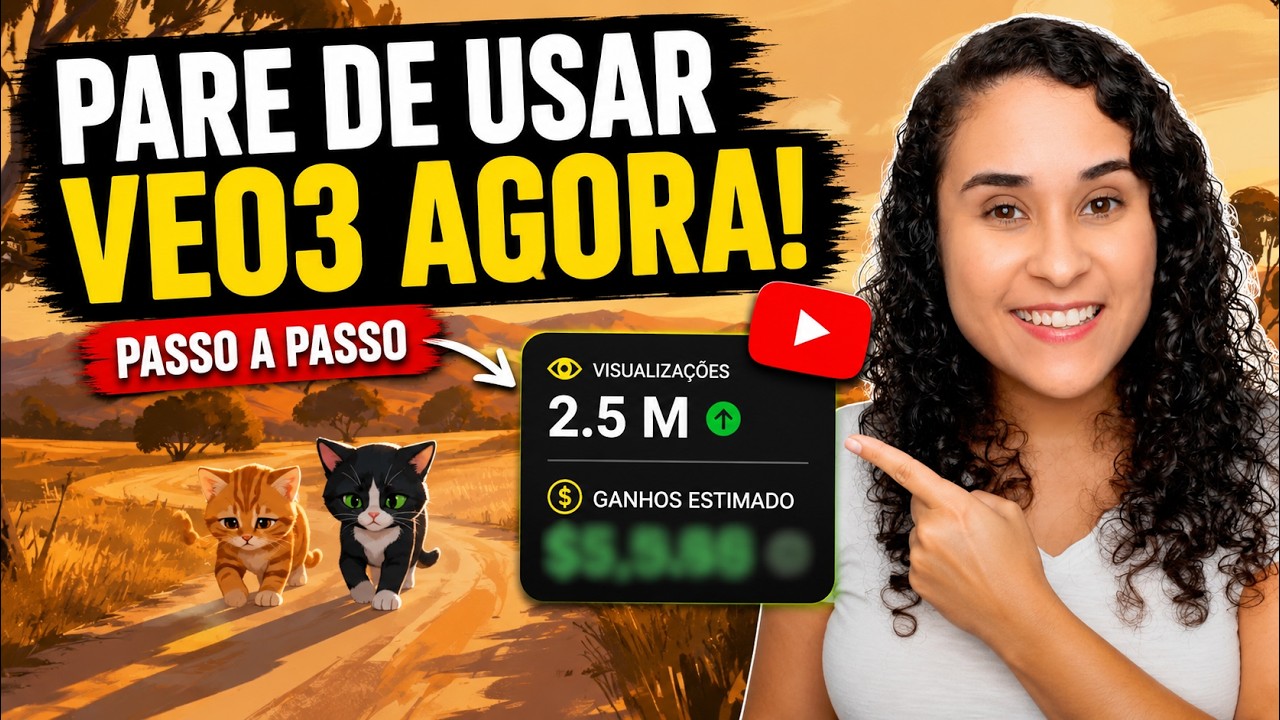 A IA dos Vídeos Virais Foi Revelada (Crie Qualquer Animação)