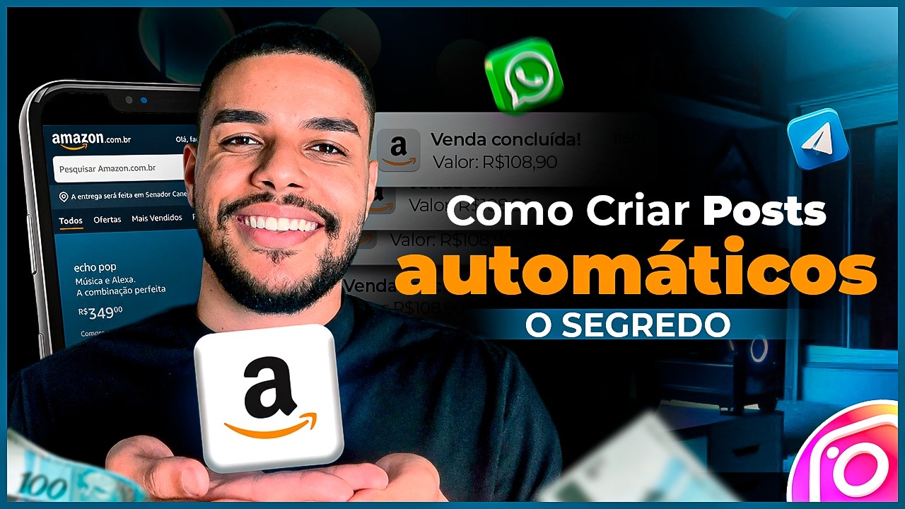 AFILIADO AMAZON: Descobri uma Forma Muito Mais Rápida de Divulgar Produtos