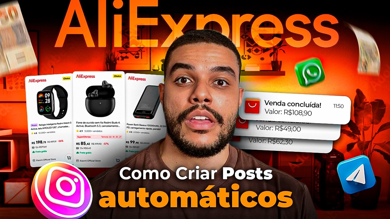 ALIEXPRESS AFILIADOS: Descobri uma Forma Muito Mais Rápida de Divulgar Produtos