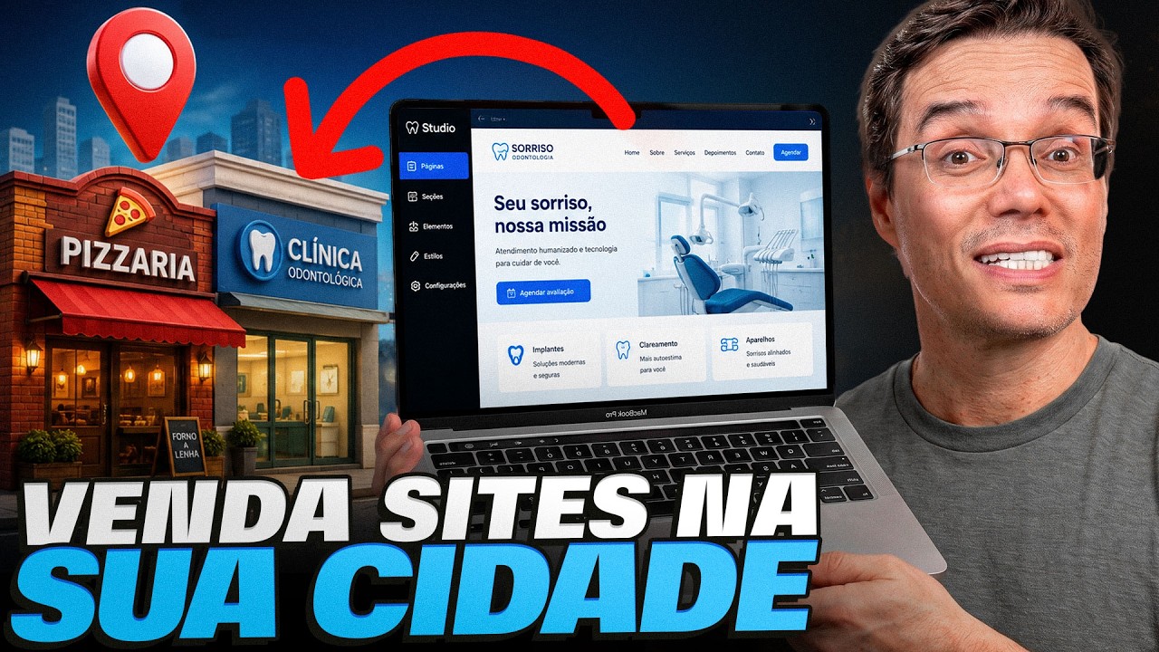 APRENDA COMO CRIAR E VENDER SITES PRAS LOJAS DA SUA CIDADE!