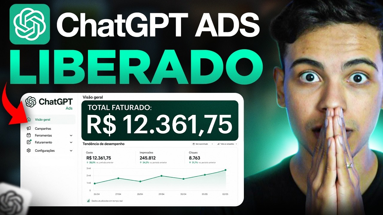 CHATGPT ADS LIBERADO NO BRASIL: COMO CRIAR CONTA E CAMPANHA DO ZERO (PASSO A PASSO)