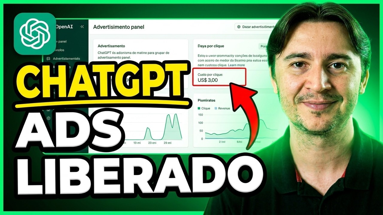 CHATGPT ADS LIBERADO: TUTORIAL PASSO A PASSO DE COMO CRIAR UMA CAMPANHA + PRIMEIRAS IMPRESSÕES