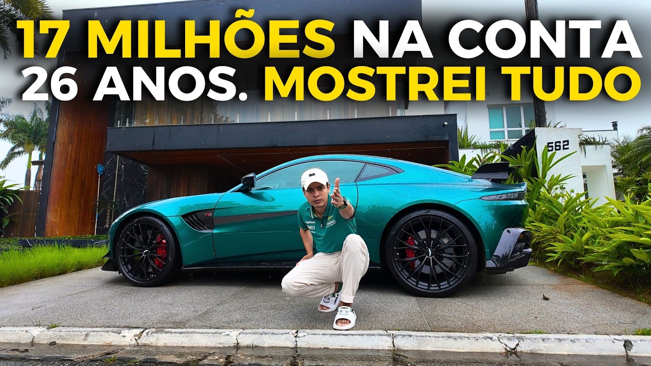 COMO CHEGUEI AOS 26 COM 17 MILHÕES, CASADO, PAI E CRISTÃO.