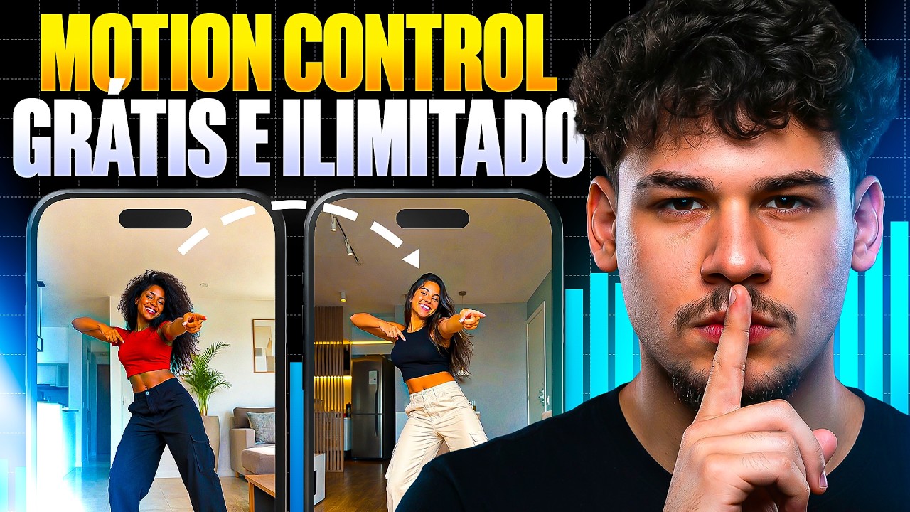 COMO CLONAR OS MOVIMENTOS DE QUALQUER VÍDEO ( MOTION CONTROL GRÁTIS )