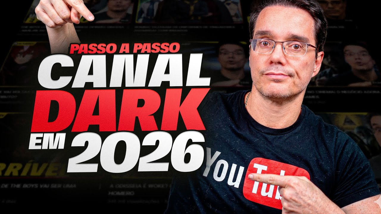 COMO CRIAR UM CANAL DARK DO ZERO EM 2026