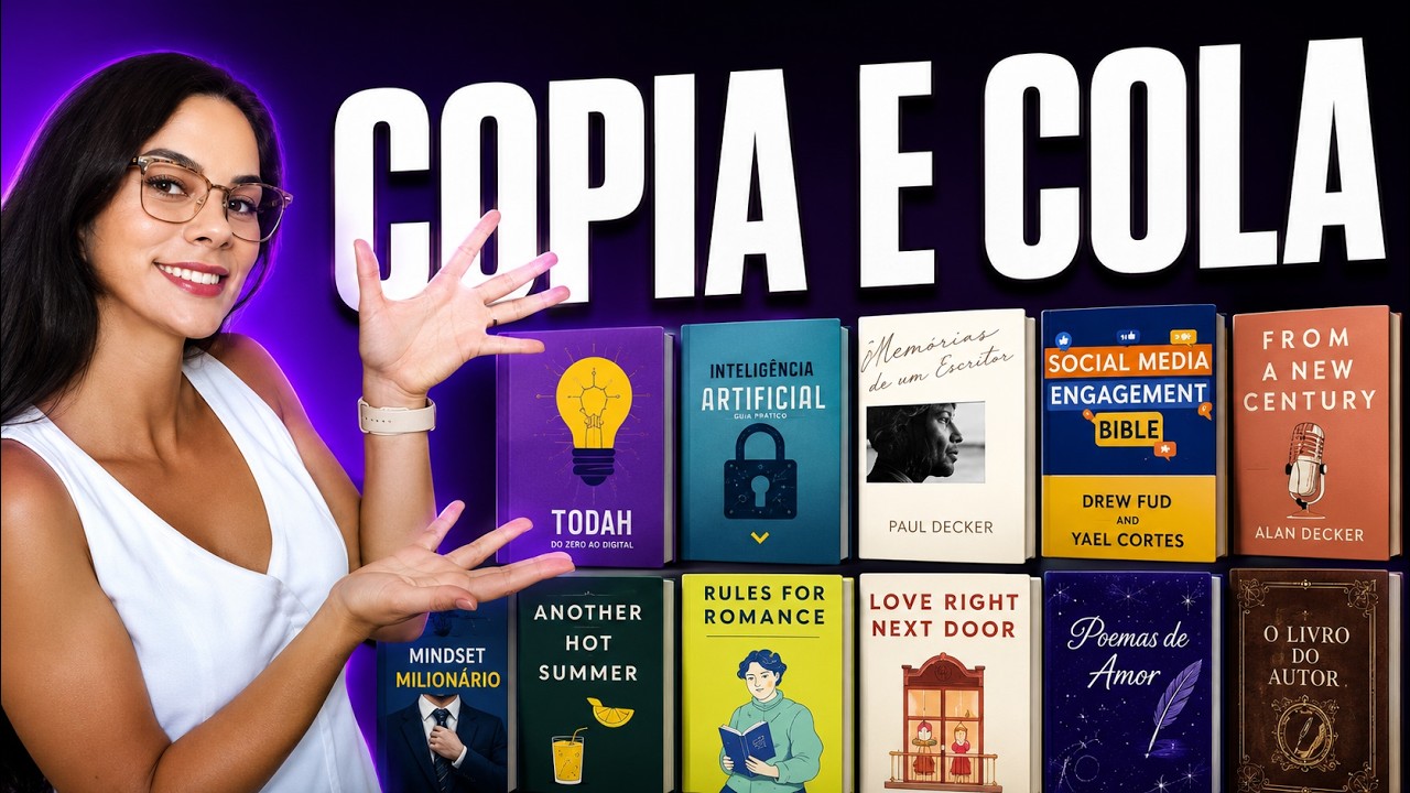 COMO FAÇO UM EBOOK EM MINUTOS COM IA (INTELIGÊNCIA ARTIFICIAL) E GANHO RENDA EXTRA Trabalho em casa