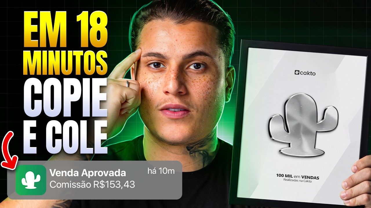COMO FAZER A PRIMEIRA VENDA RÁPIDA SEM INVESTIR NA CAKTO (AINDA HOJE)