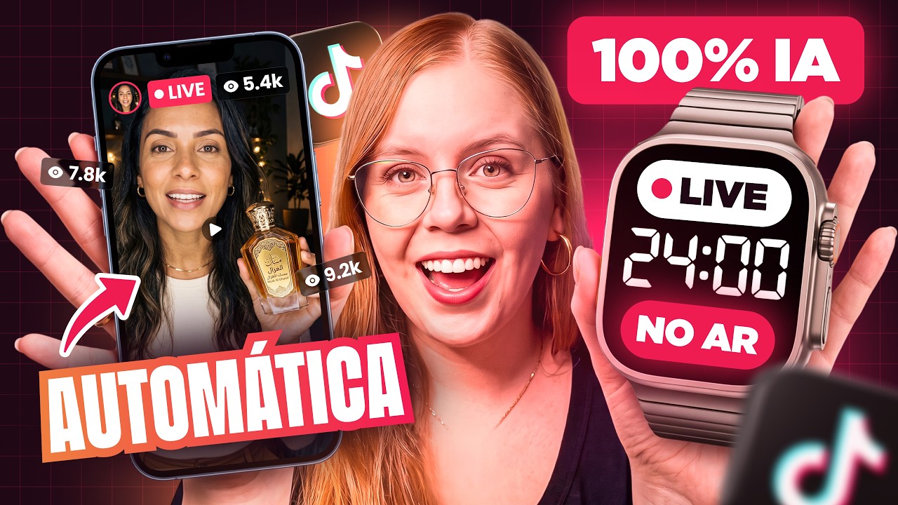 COMO MONTAR LIVES INFINITAS COM IA NO TIKTOK SHOP (DO ZERO)