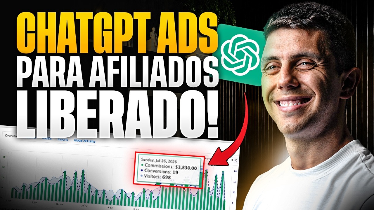COMO VENDER RÁPIDO COM CHATGPT ADS COMO AFILIADO (Passo a Passo)