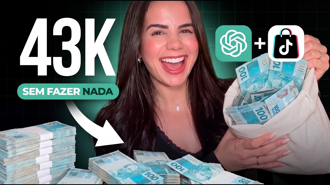 CRIEI UMA FÁBRICA DE VÍDEOS NO CHATGPT (ELA COPIA QUEM FATURA R$6 MILHÕES NO TIKTOK SHOP)