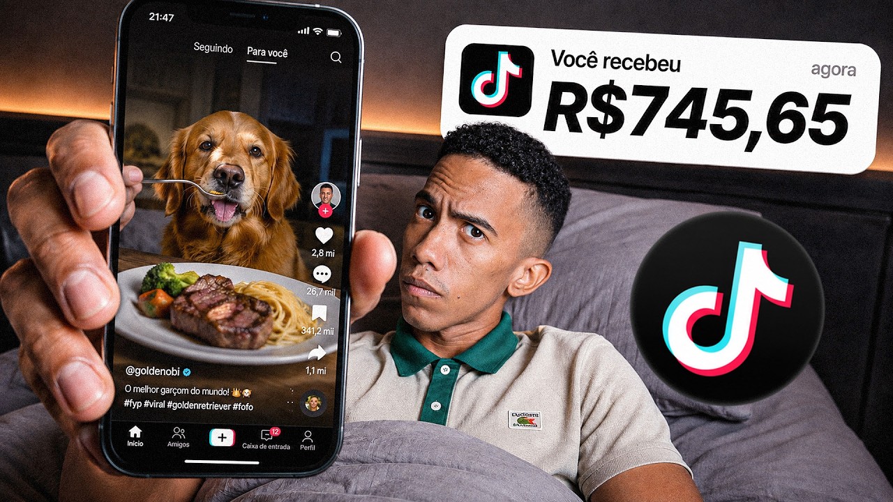 CRIEI UMA MÁQUINA QUE GERA VÍDEOS INFINITOS PARA TIKTOK SHOP (apenas me copie)