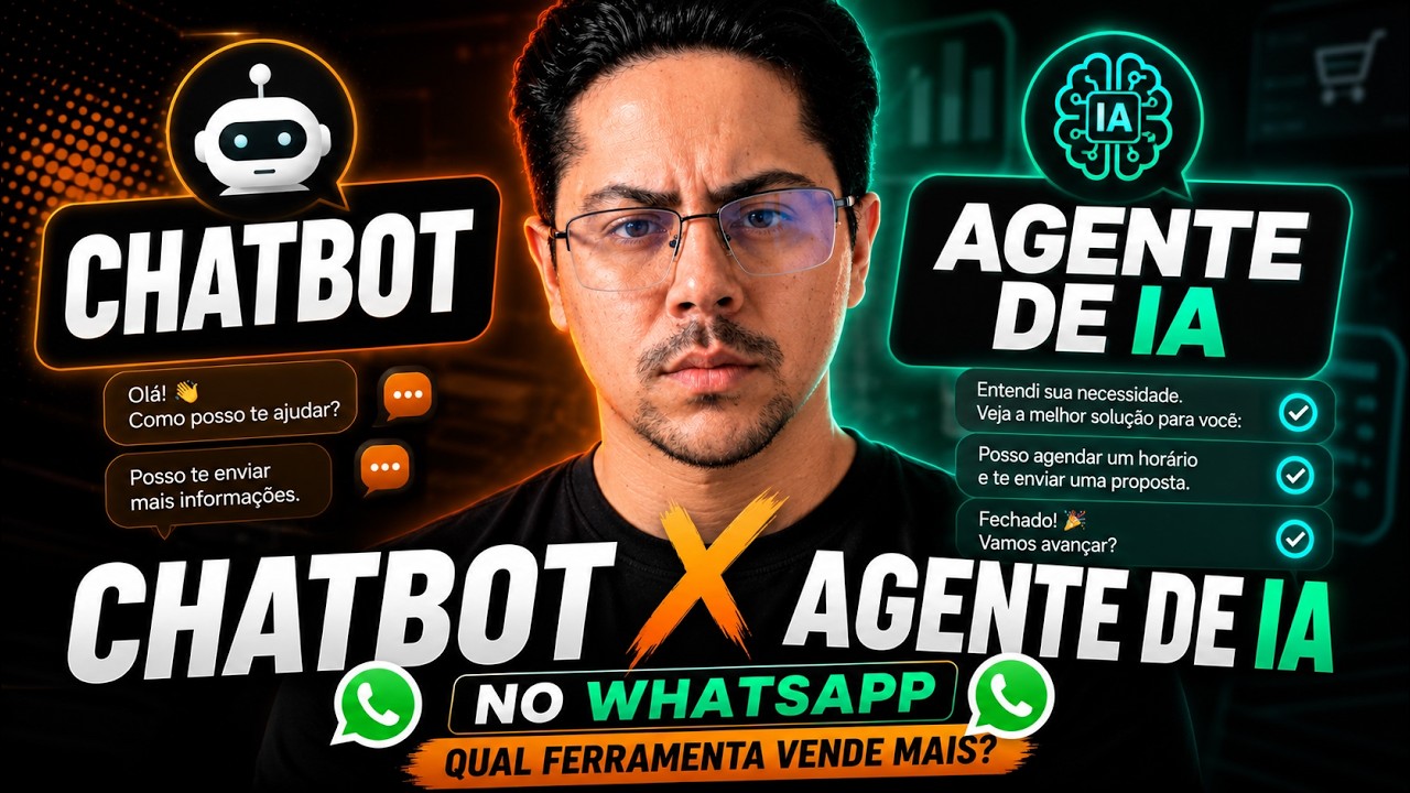 Chatbot ou Agente de IA: Qual Ferramenta Vende Mais no WhatsApp?