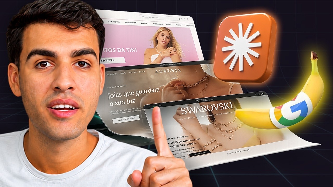 Claude + Nano Banana + Hospedagem Grátis = Faça R$3.000 com sites