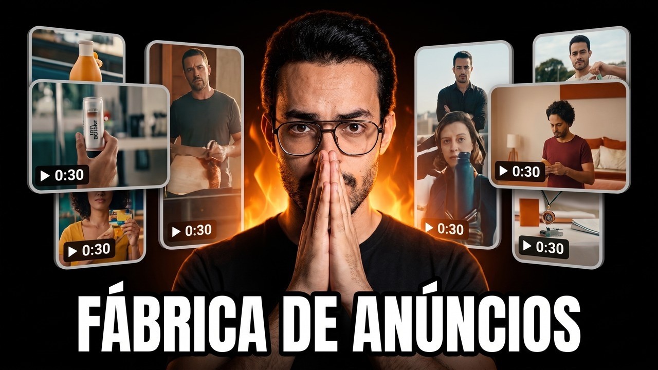 Claude + Seedance 2.5 = 30 Anúncios Virais por Dia (Tutorial Completo usando a KAIROGEN)